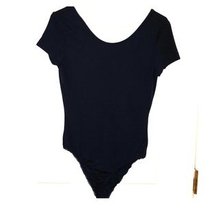 Blue bodysuit--- super comfortable!